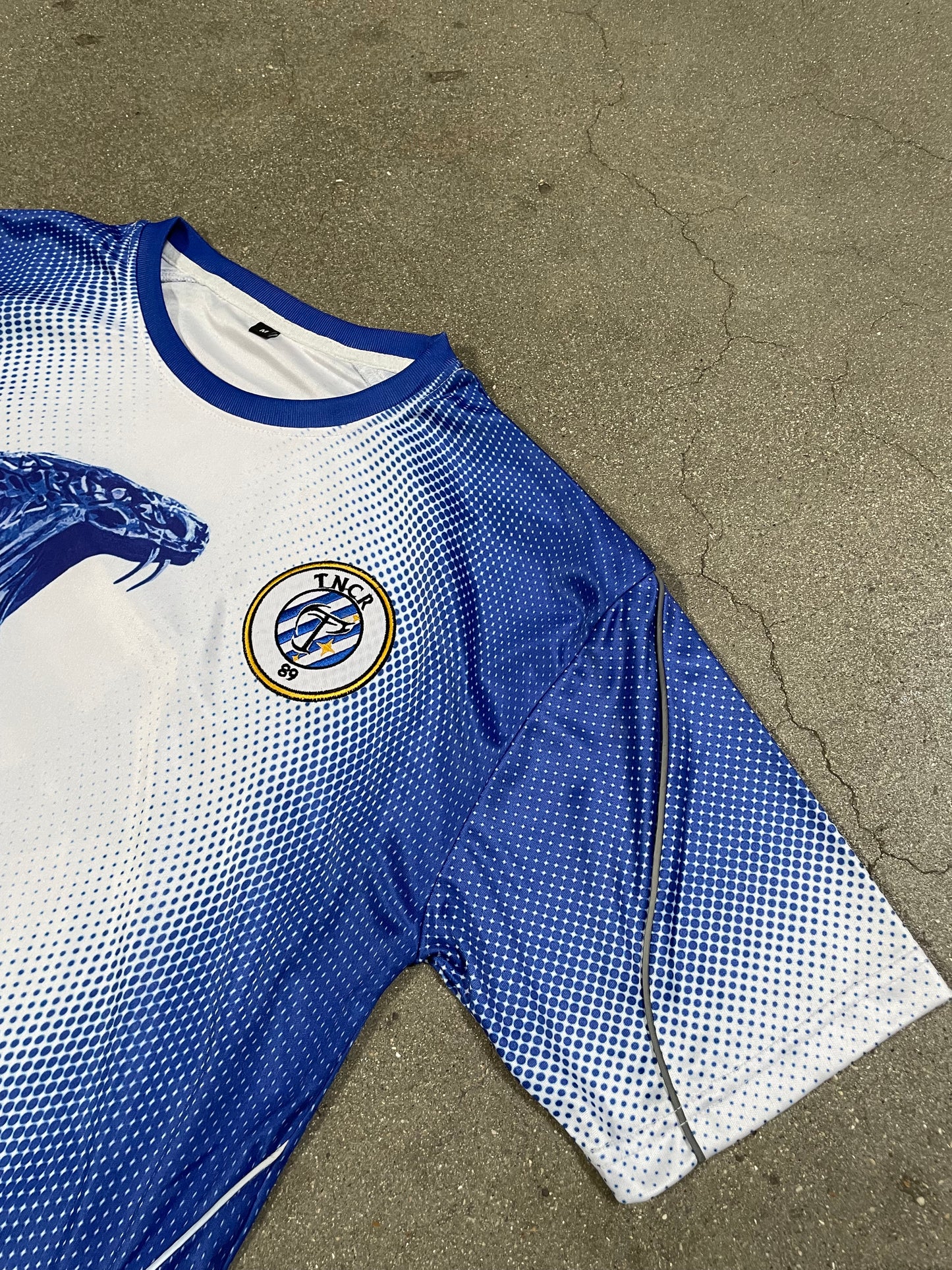 Snake Jersey Blue