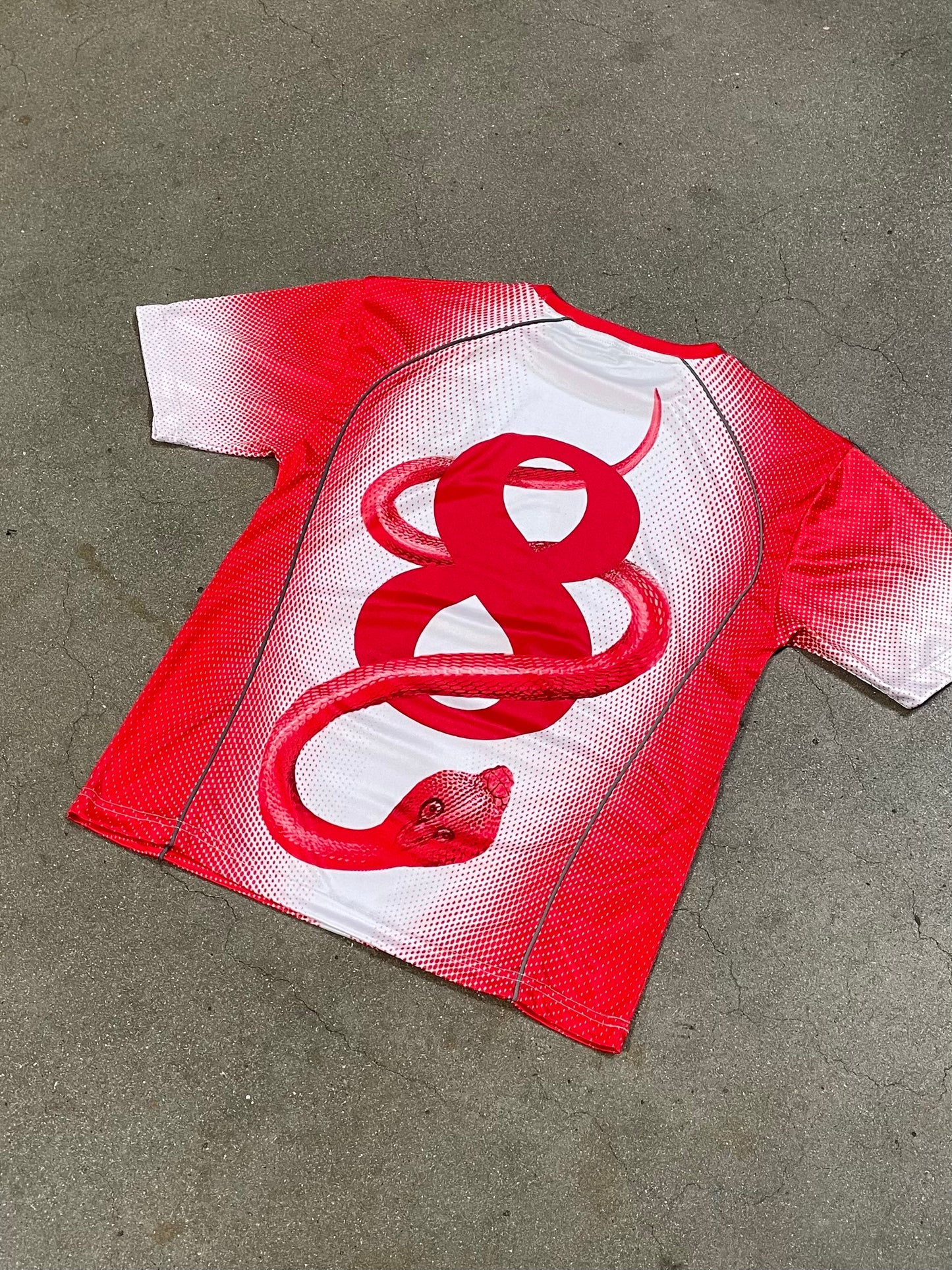 Snake Jersey Red