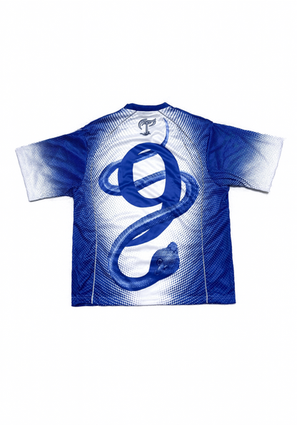 Snake Jersey Blue