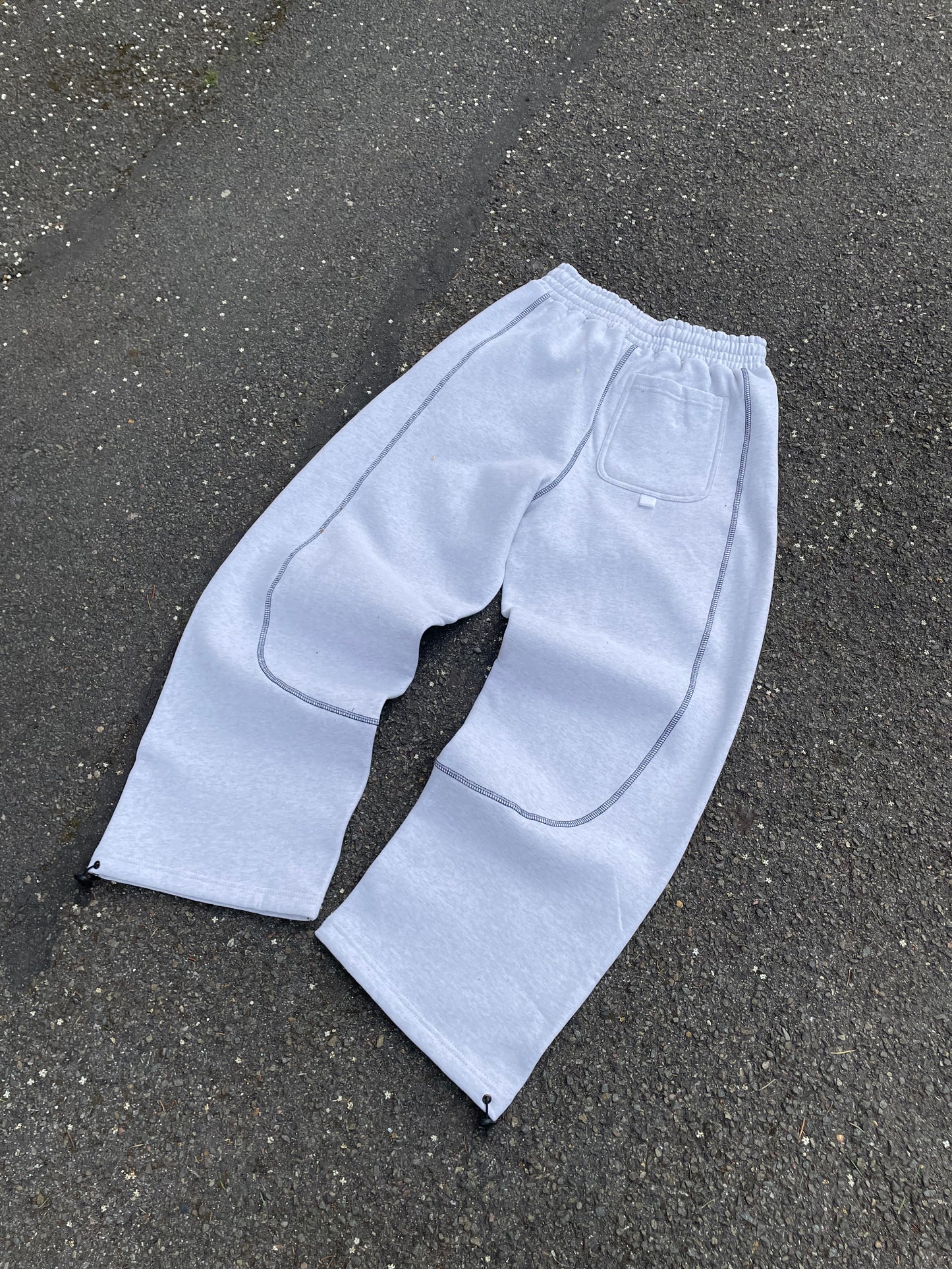 Baggy Jogger White