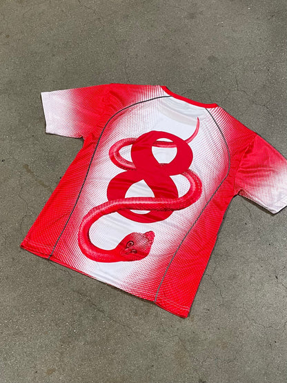 Snake Jersey Red