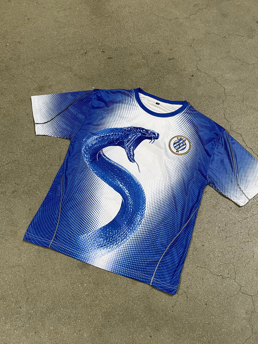 Snake Jersey Blue
